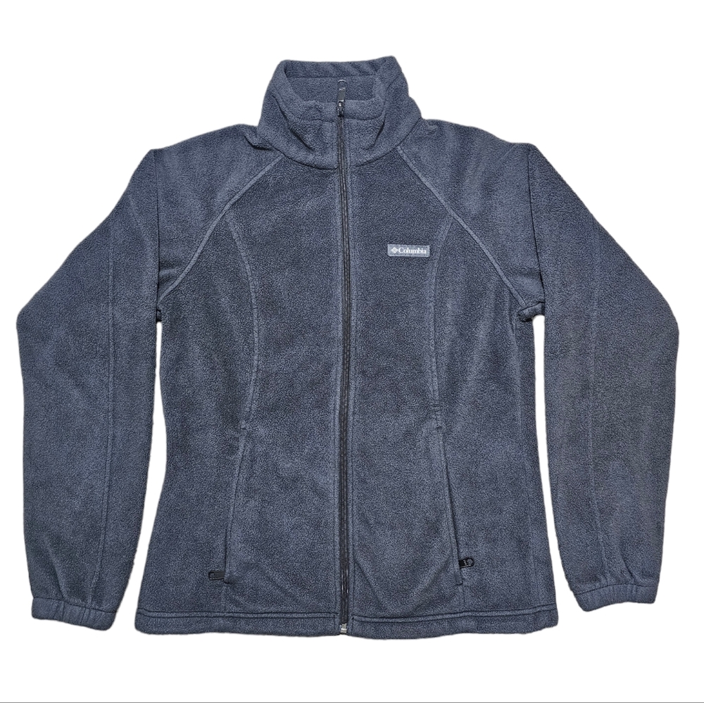 Columbia Men's Full Zip Black Soft Jacket Size Medium